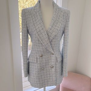 Zara Tweed Blazer Jacket